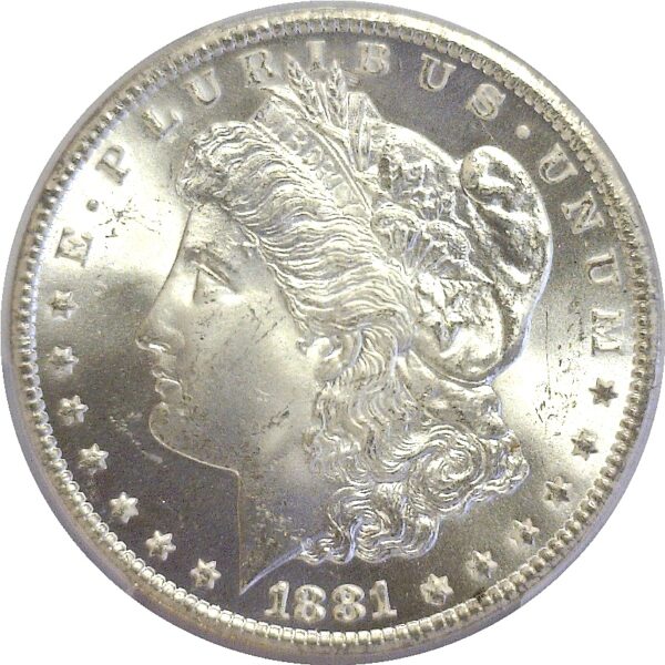 1881-CC Morgan Dollar  -  PCGS MS-66 - Image 2