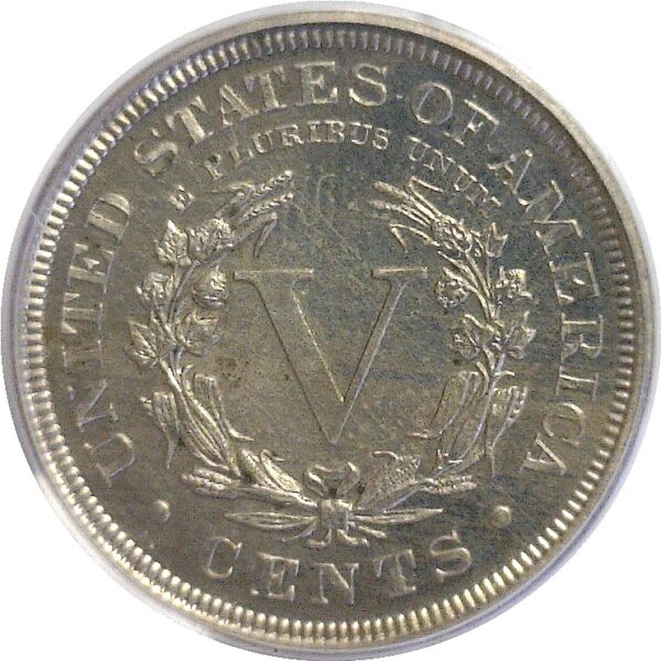 1904 Liberty Nickel  -  PCGS PR-63 - Image 3