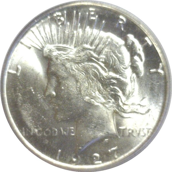 1927-S Peace Dollar.  -   PCGS MS-64 - Image 2