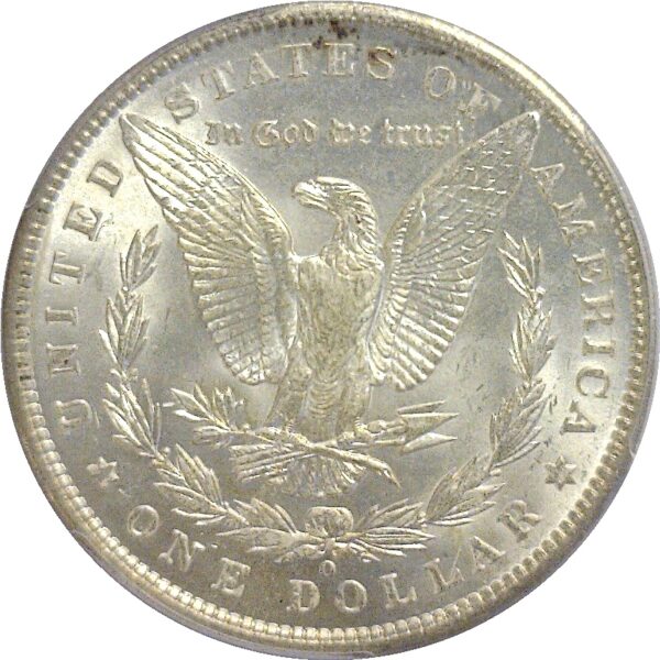 1896-O Morgan Dollar  -  PCGS MS-62 - Image 3