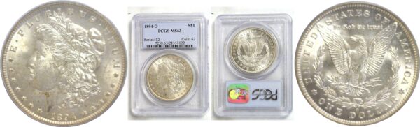 1894-O Morgan Dollar  -  PCGS MS-63