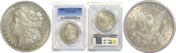 1895-S Morgan Dollar  -  PCGS XF-45