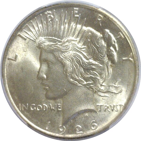 1926-D Peace Dollar  -  PCGS MS-65 - Image 2
