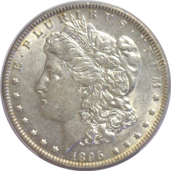 1895-O Morgan Dollar  -  PCGS AU-53+ - Image 2