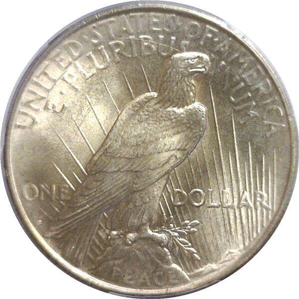 1926-D Peace Dollar  -  PCGS MS-65 - Image 3