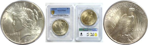 1926-D Peace Dollar  -  PCGS MS-65