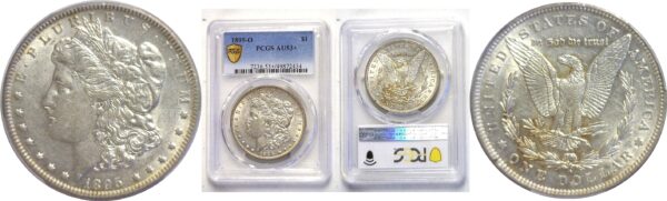 1895-O Morgan Dollar  -  PCGS AU-53+