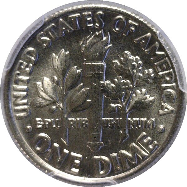 1982 Roosevelt Dime  -  PCGS MS-65 - Image 3