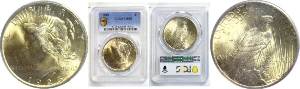 1925 Peace Dollar  -  PCGS MS-66