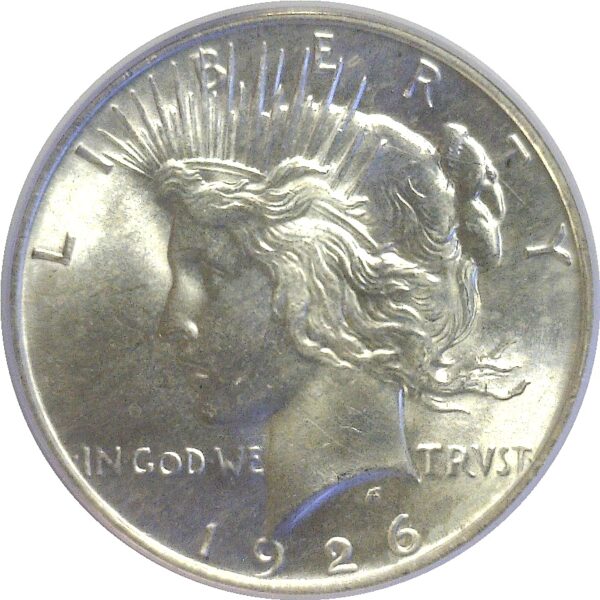 1926-D Peace Dollar  -  PCGS MS-66 - Image 2