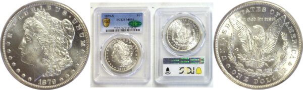 1879-S Morgan Dollar  -  PCGS MS-66  CAC