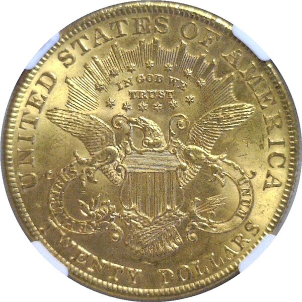 1903 $20 Liberty  -  NGC MS-63 - Image 3