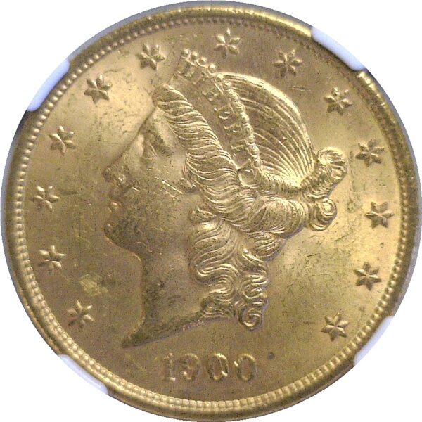 1900 $20 Liberty  -  NGC MS-63 - Image 2