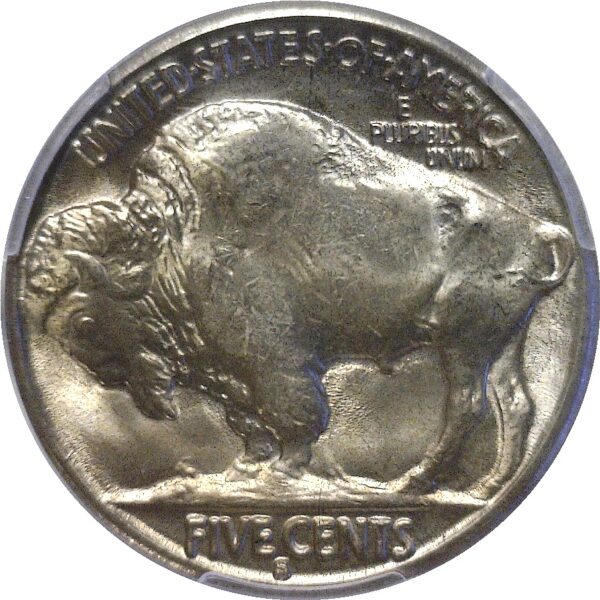 1935-S Buffalo Nickel  -  PCGS MS-66 - Image 3