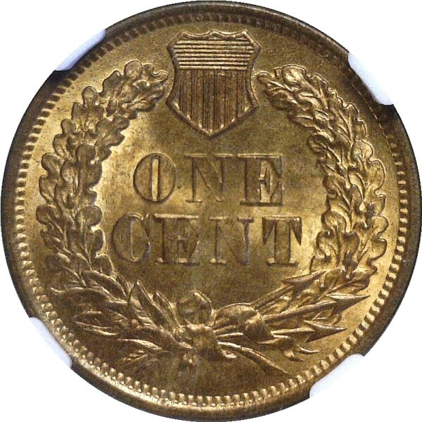 1868 Indian Head Cent -   NGC MS-65 RB - Image 3