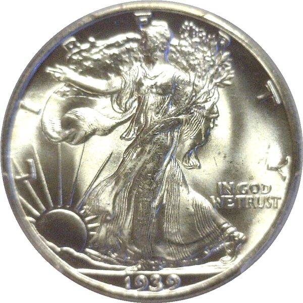 1939-S Walking Liberty Half Dollar. -  PCGS MS-67 - Image 2