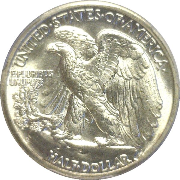 1942-D Walking Liberty Half Dollar. -  PCGS MS-66 - Image 3