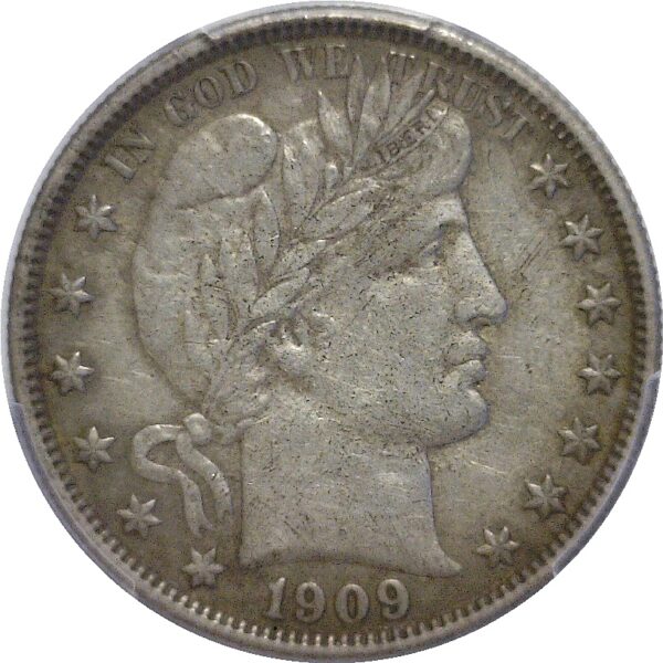 1909-O Barber Half Dollar  -  PCGS XF-45 - Image 2