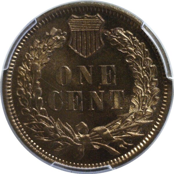 1881 Indian Head Cent  -  PCGS PR-65 RB - Image 3