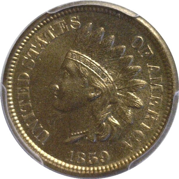 1859 Indian Head Cent  -  PCGS MS-64 - Image 2