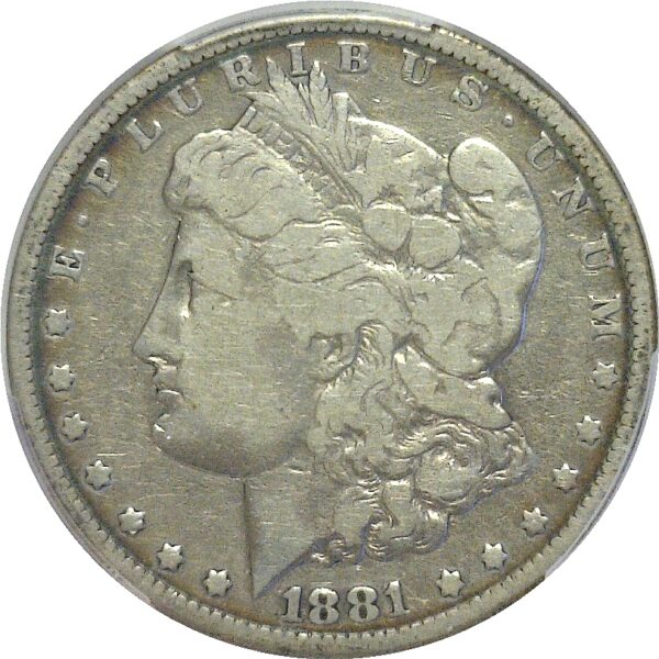 1881-CC Morgan Dollar -   PCGS G-6 - Image 2