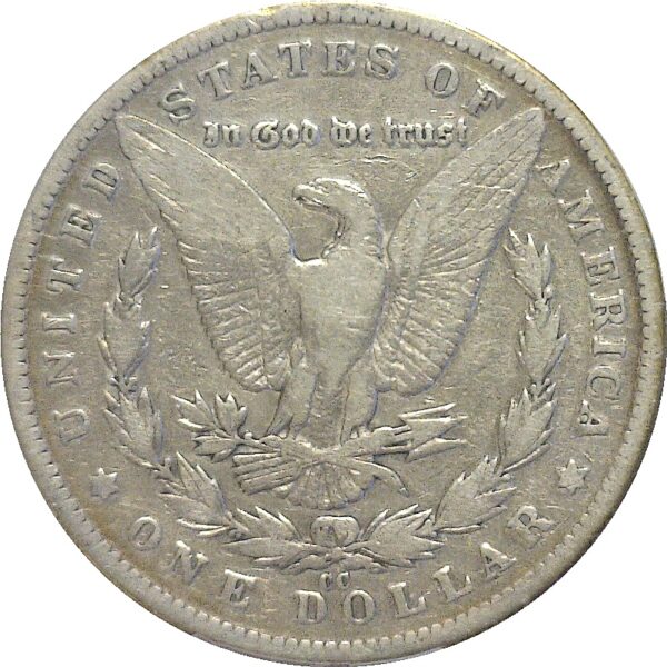 1881-CC Morgan Dollar -   PCGS G-6 - Image 3