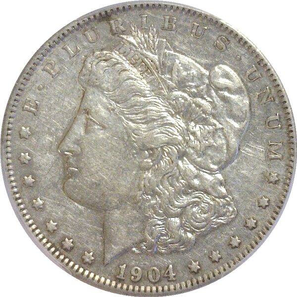 1904-S Morgan Dollar  -  PCGS AU-53 - Image 2