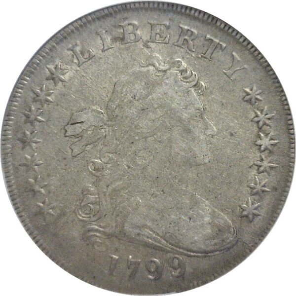 1799/8 Bust Dollar  -  NGC VF-20 - Image 2