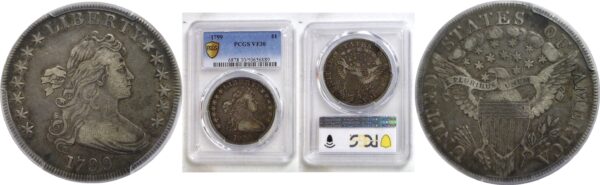 1799 Bust Dollar  -  PCGS VF-30