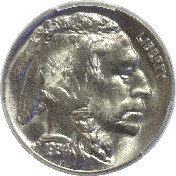 1934 Buffalo Nickel  -  PCGS MS-65  CAC - Image 2