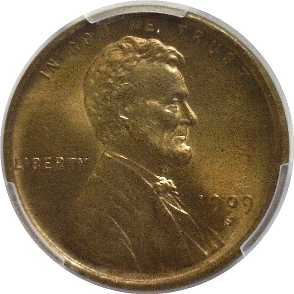 1909-S/S Lincoln Cent.  -   PCGS MS-65 RB  CAC - Image 2