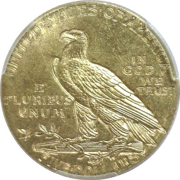 1913 $5 Indian  -  PCGS MS-64 - Image 3