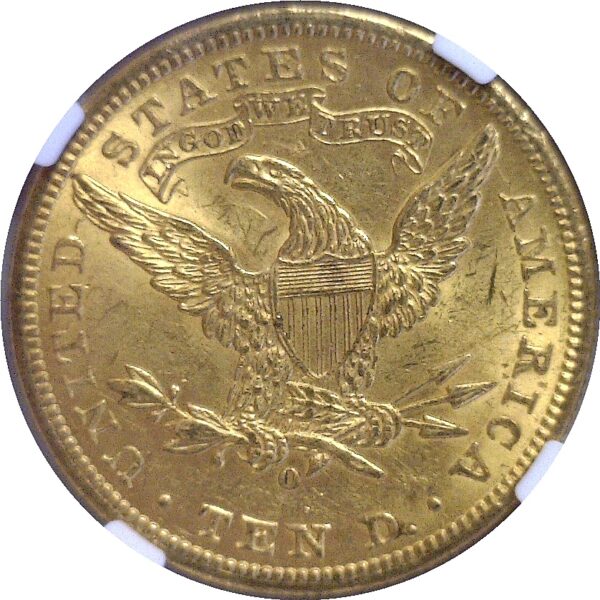 1901-O $10 Liberty  -  NGC MS-62+ - Image 3