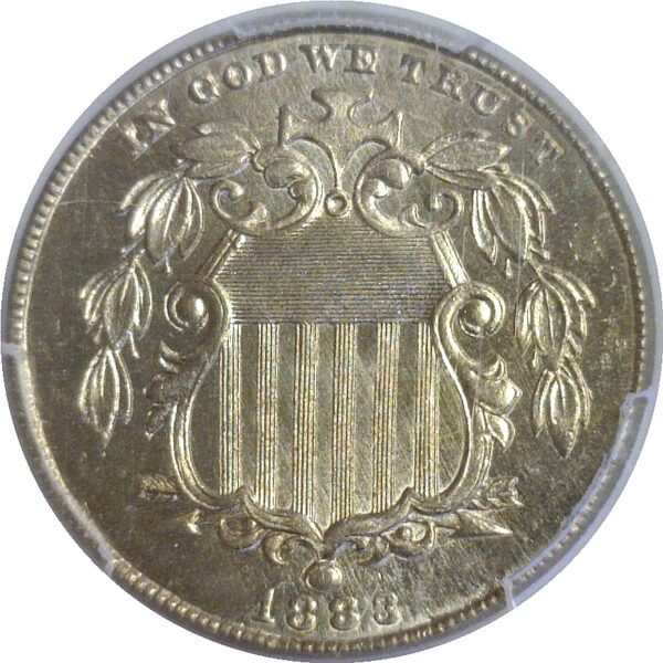 1883 Shield Nickel. -  PCGS MS-66 - Image 2