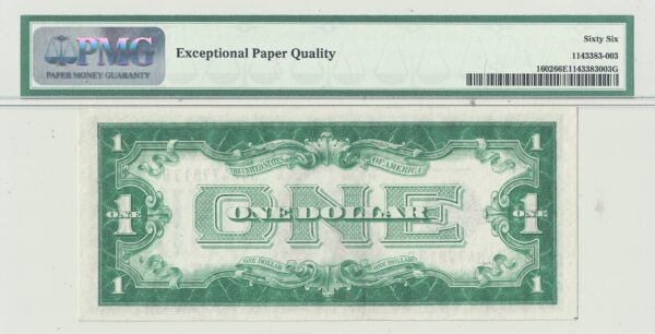1928-B $1 Silver Certificate Fr 1602 PMG-66 EPQ - Image 3