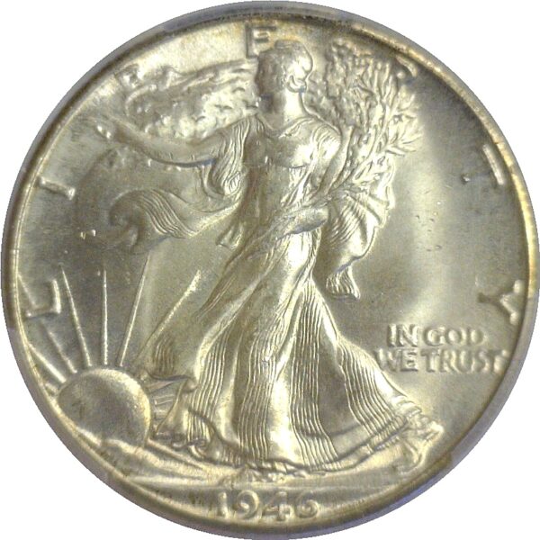 1946-D Walking Liberty Half Dollar  -  PCGS MS-66 - Image 2