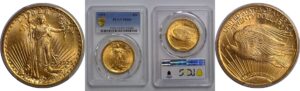 1925 $20 St. Gaudens    PCGS MS-66