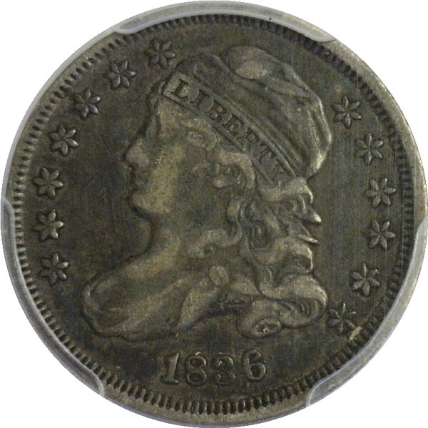 1836 Bust Dime. -  PCGS XF-40 - Image 2