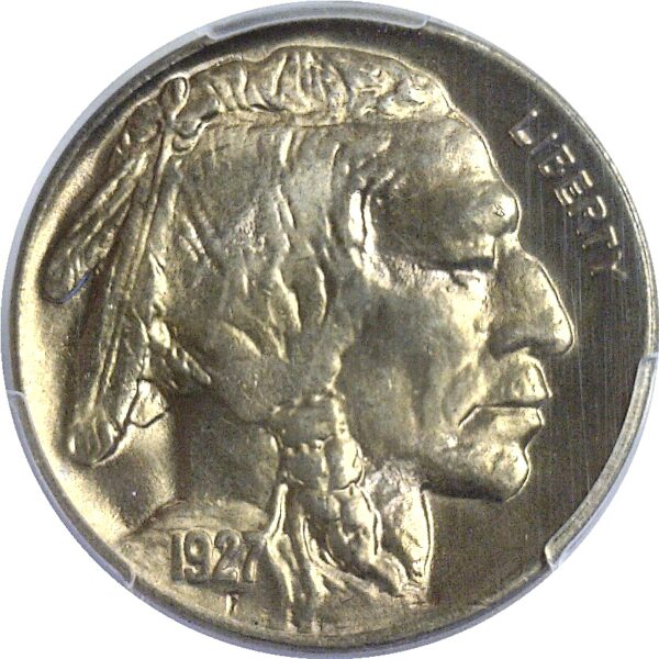 1927 Buffalo Nickel  -  PCGS MS-66+ - Image 2