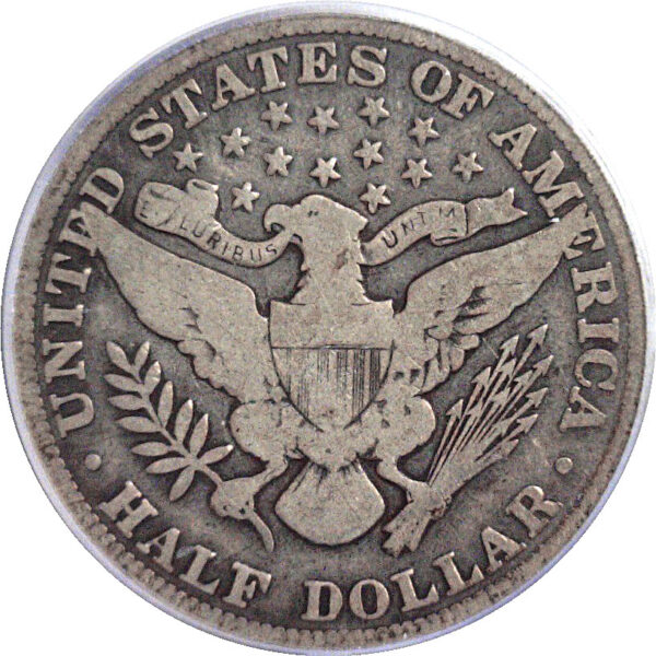 1915 Barber Half Dollar  -  PCGS VG-8 - Image 3