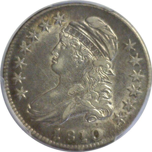 1810 Bust Half Dollar  -  PCGS XF-45 - Image 2