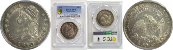 1810 Bust Half Dollar  -  PCGS XF-45