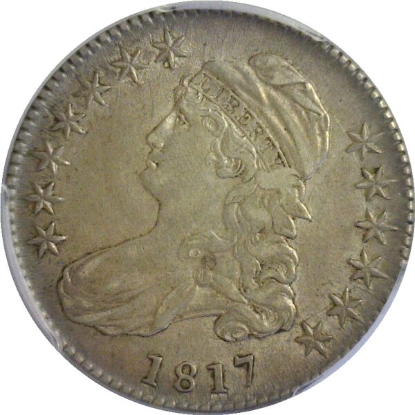 1817 Bust Half Dollar. -  PCGS XF-45 - Image 2