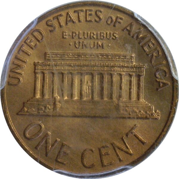 1972 Doubled Die Obverse. Lincoln Cent  -  PCGS MS-65 RB - Image 3