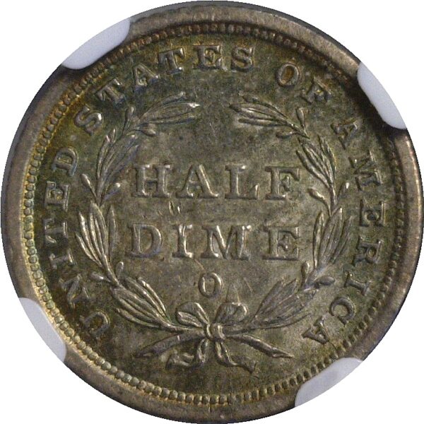 1840-O Seated Liberty Half Dime. -  NGC MS-62 - Image 3