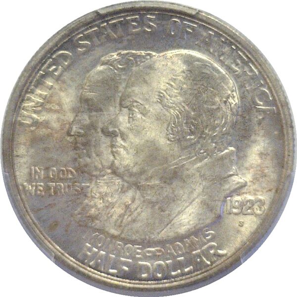 1923-S Monroe Commemorative Half Dollar  -  PCGS MS-66 - Image 2