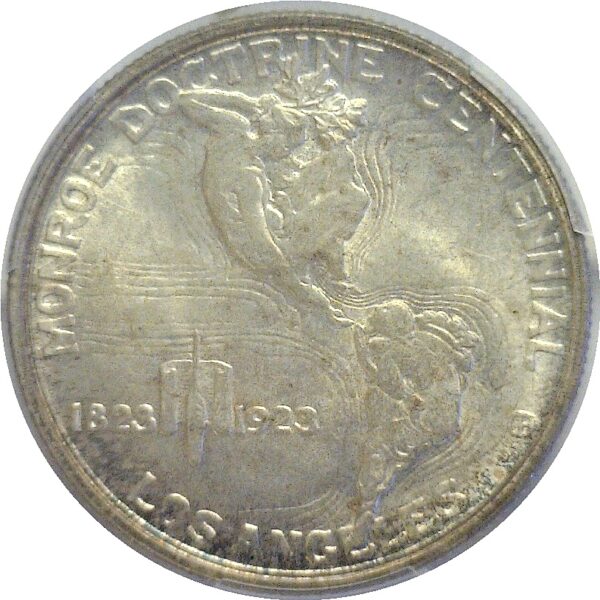 1923-S Monroe Commemorative Half Dollar  -  PCGS MS-66 - Image 3