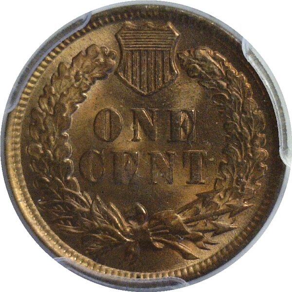 1907 Indian Head Cent  -  PCGS MS-65 RB - Image 3