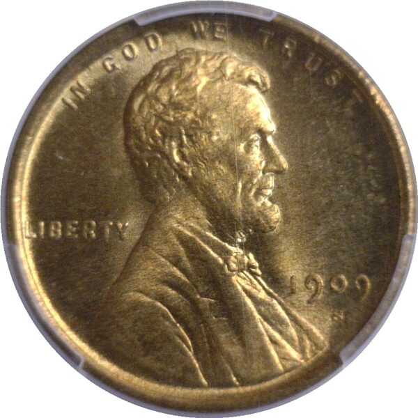 1909-S Lincoln Cent  -  PCGS MS-66 RD - Image 2