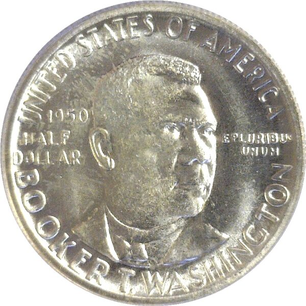 1950-S Booker T. Washington Commemorative Half Dollar. -  PCGS MS-66 - Image 2